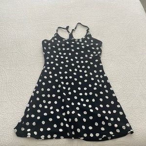 OUTDOOR VOICES Polka Dot Exercise Dress